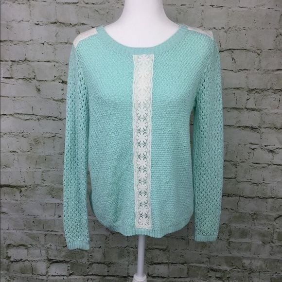 Architect Sweaters - Architect Women Crochet Sweater Size M